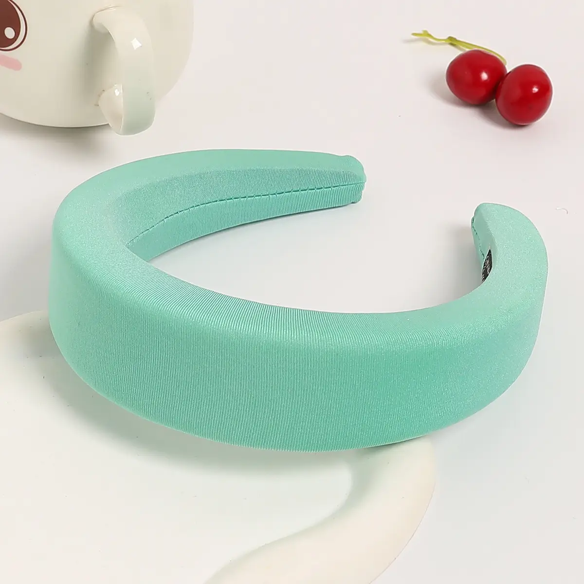 Blue Velvet Cranial Headband for Women — feature 54