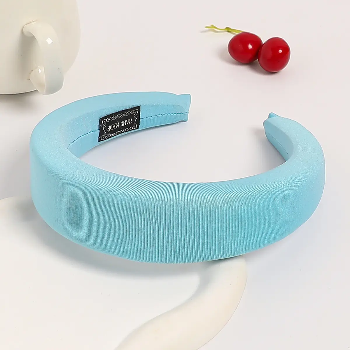 Blue Velvet Cranial Headband for Women — feature 56