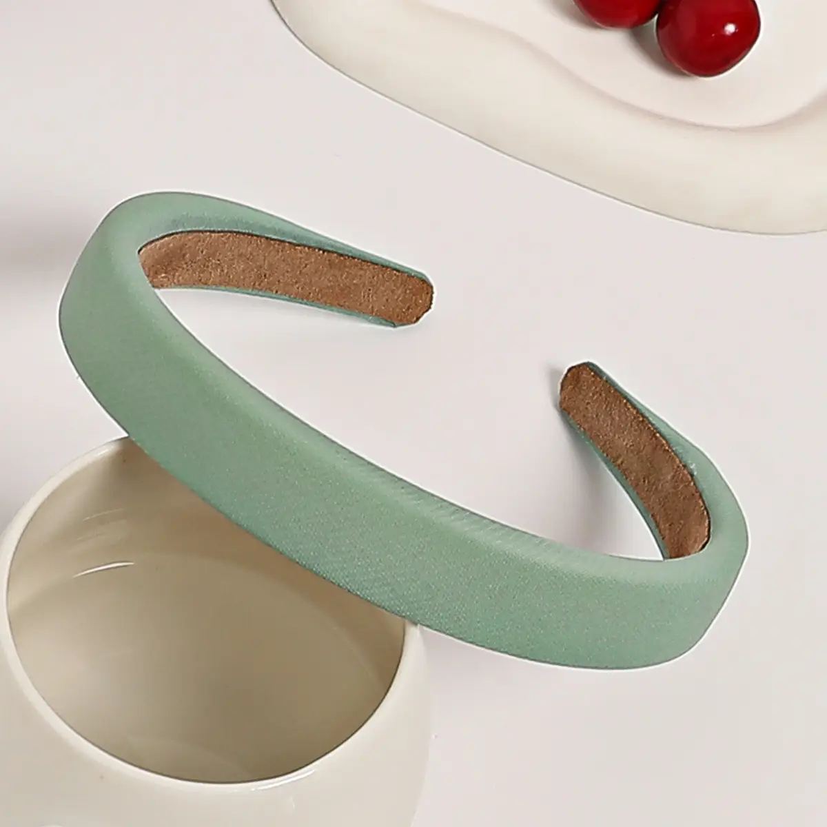 Blue Velvet Cranial Headband for Women - Image 14