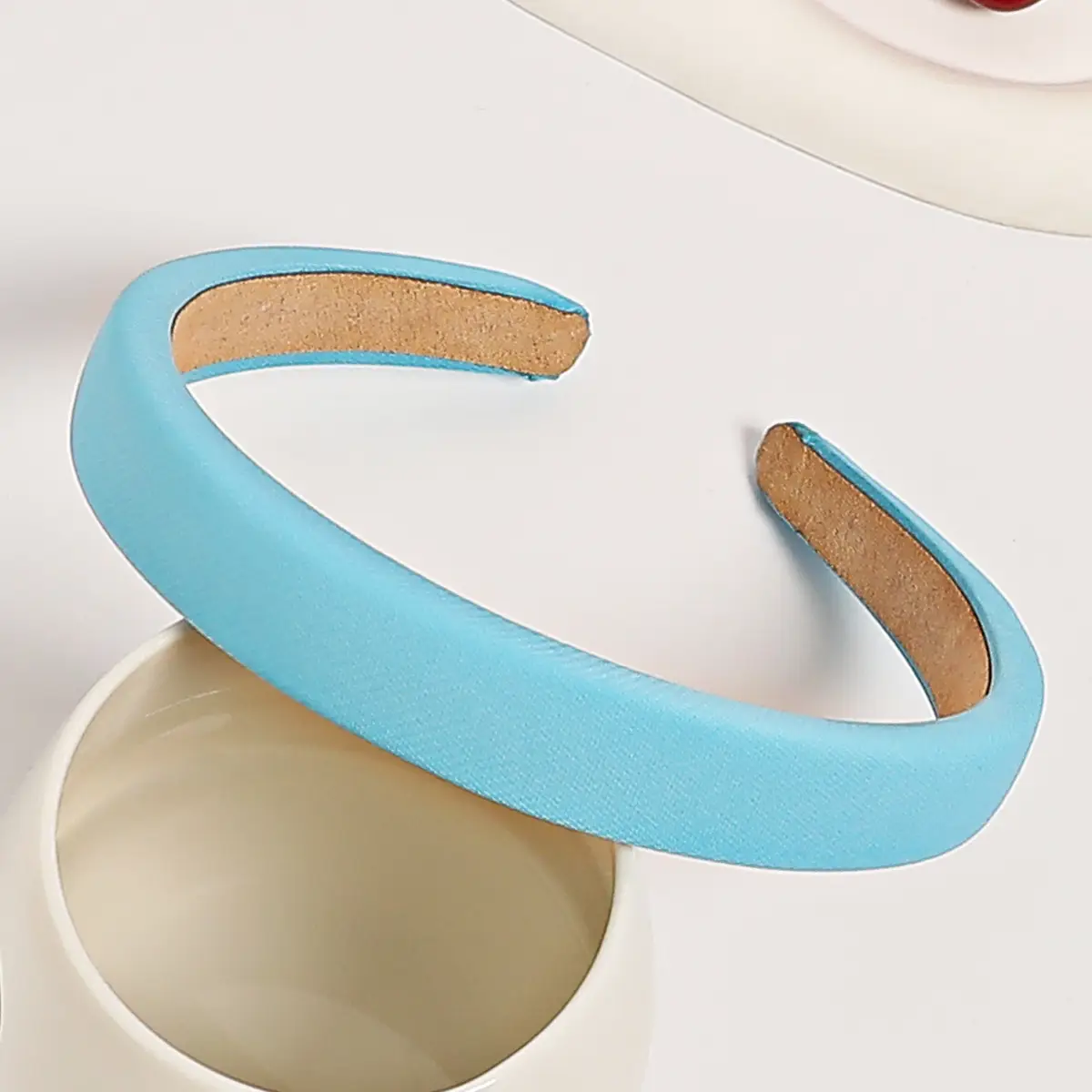 Blue Velvet Cranial Headband for Women - Image 18