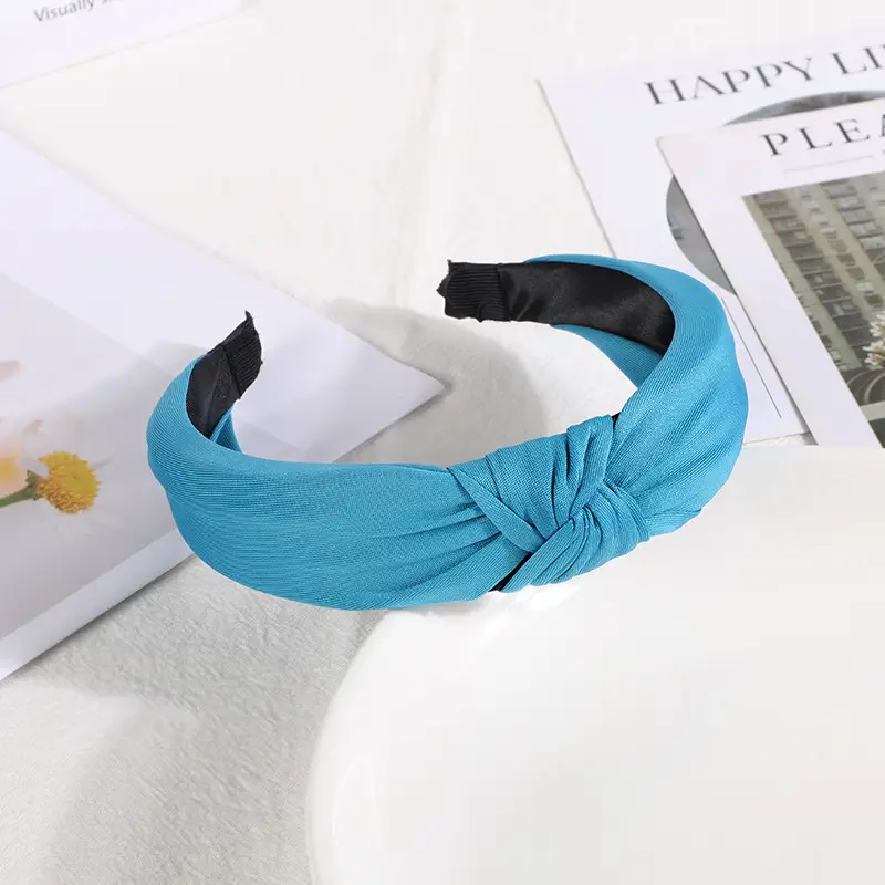 Blue Velvet Cranial Headband for Women - Image 37