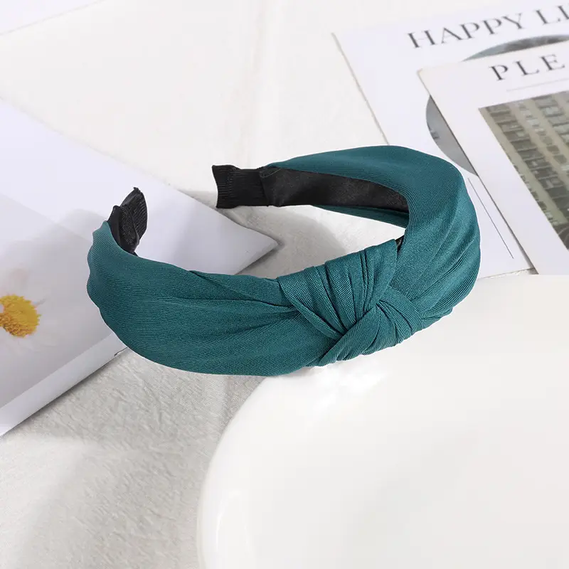 Blue Velvet Cranial Headband for Women - Image 38