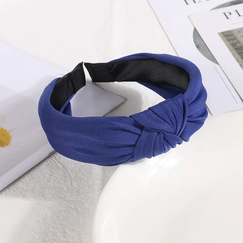 Blue Velvet Cranial Headband for Women - Image 41