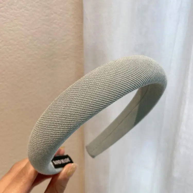 Blue Velvet Cranial Headband for Women - Image 5