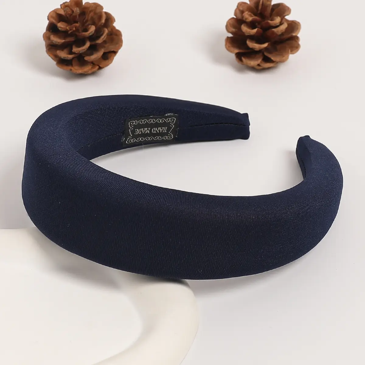 Blue Velvet Cranial Headband for Women - Image 55