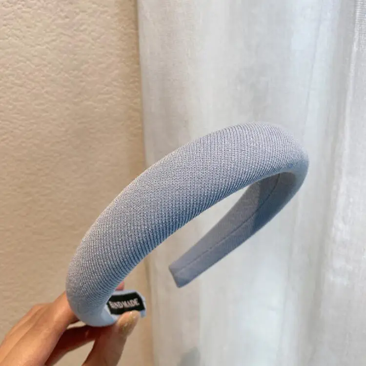 Blue Velvet Cranial Headband for Women - Image 6
