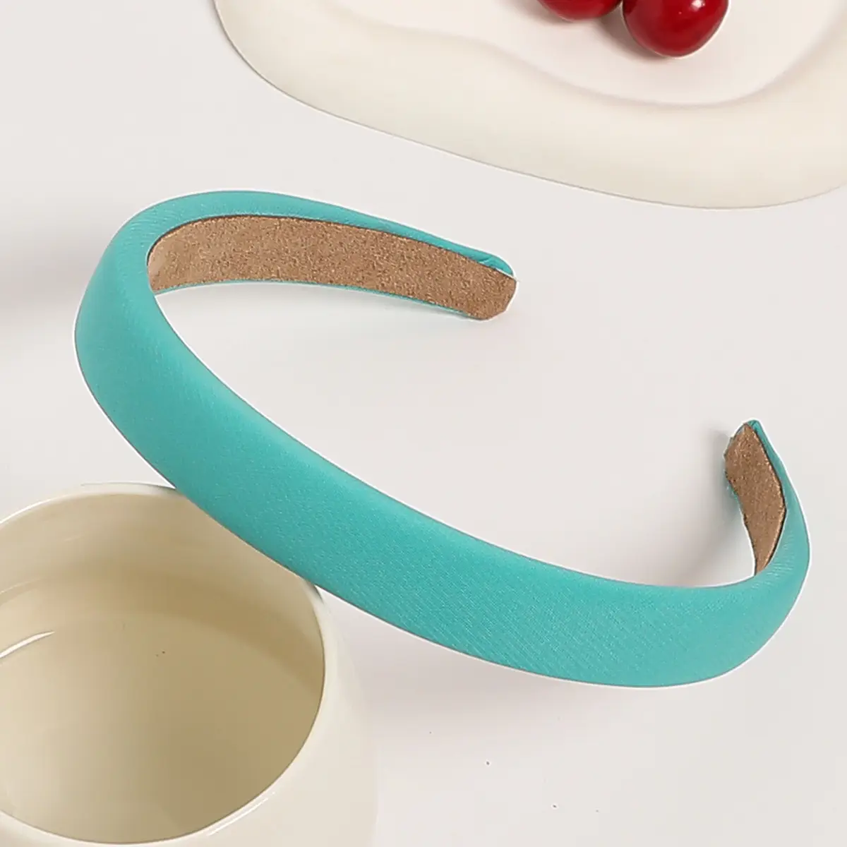 Blue Velvet Cranial Headband for Women - Image 7