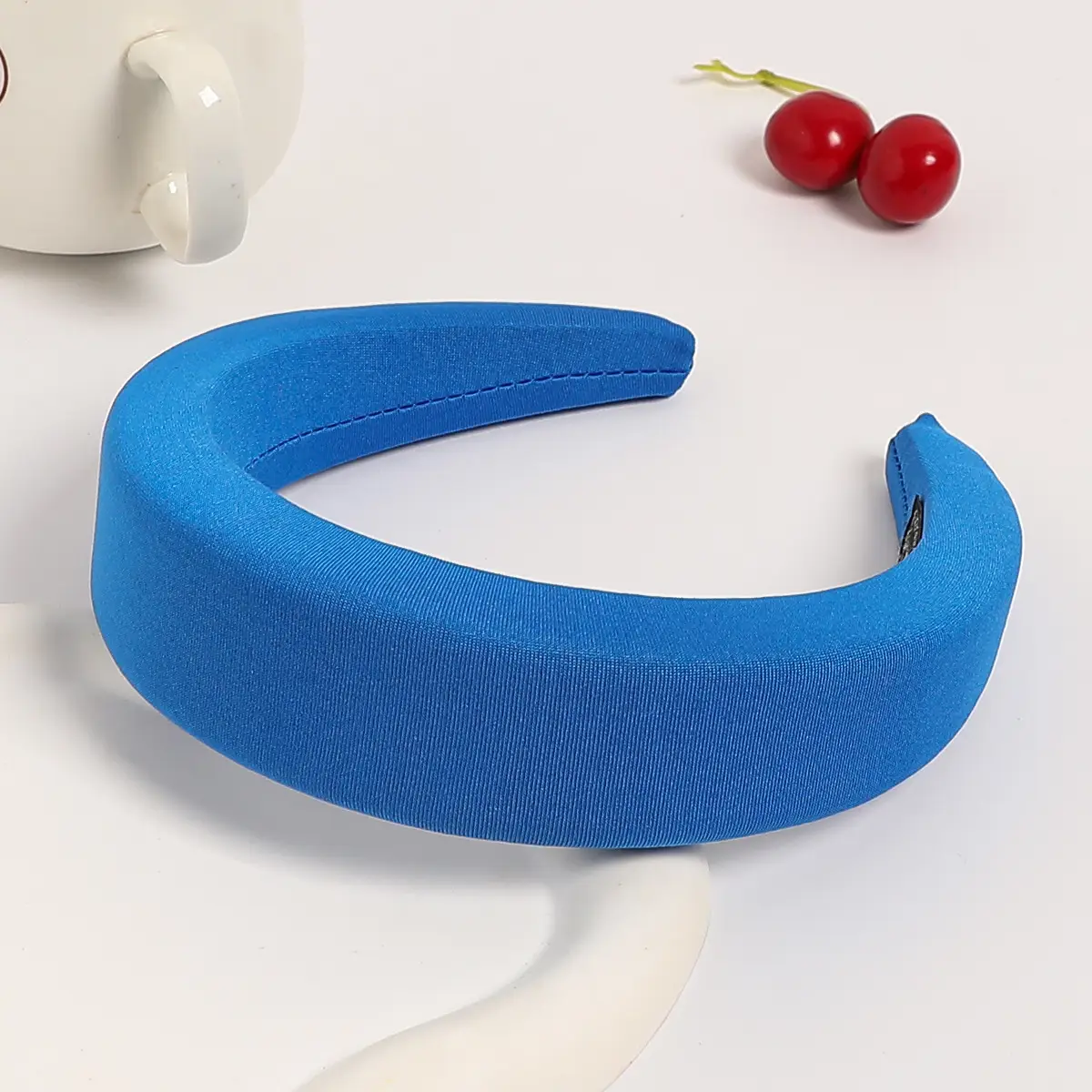 Blue Velvet Cranial Headband for Women - Image 72