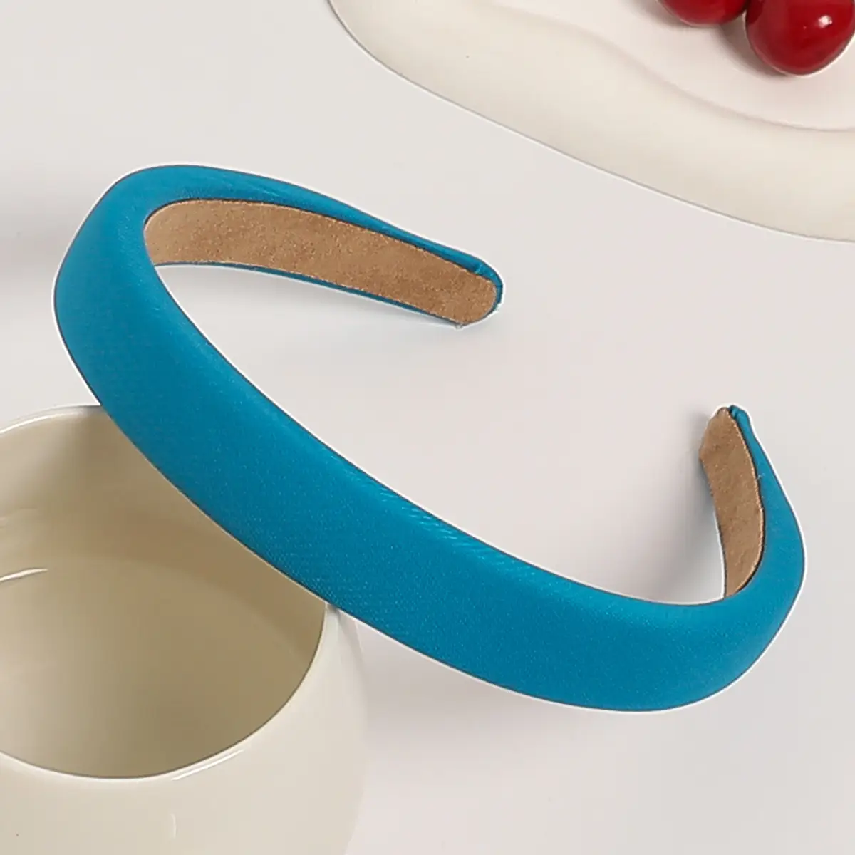 Blue Velvet Cranial Headband for Women - Image 8