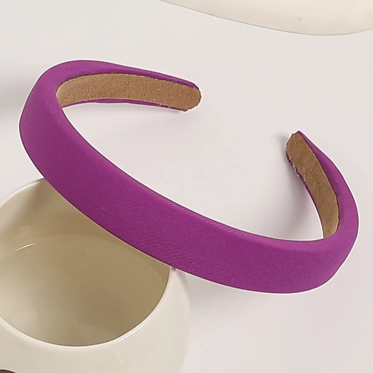 Blue Velvet Cranial Headband for Women - Image 9