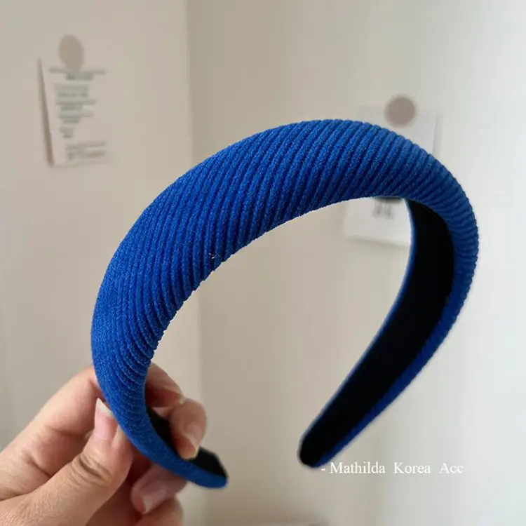Blue Velvet Cranial Headband for Women - Image 92