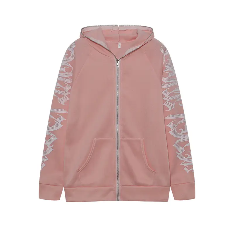 2024 Women's Letter Print Hooded Sweatshirt - Image 2