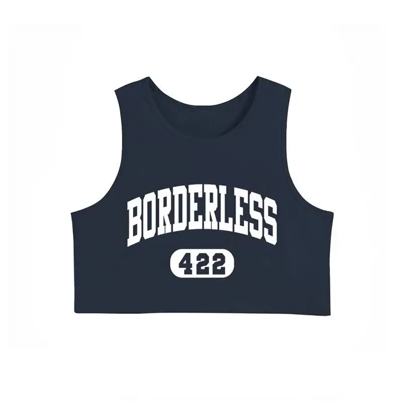 Women's Borderless 422 Sleeveless Vest White - Image 6