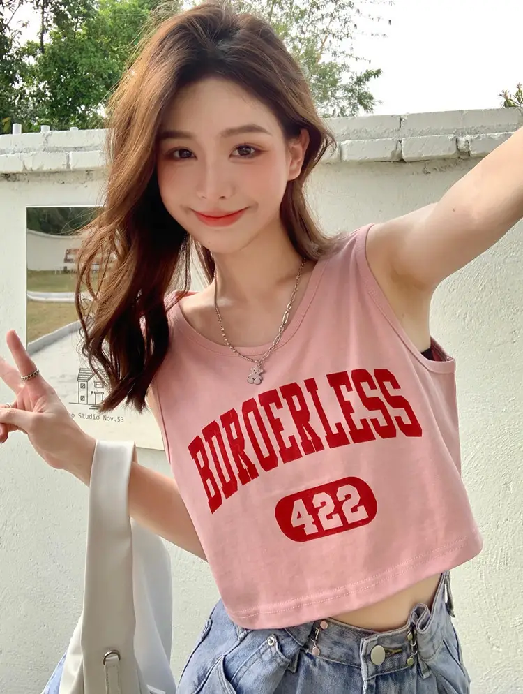 Women's 2022 Spice Girls Printed Sleeveless T-Shirt — feature 4