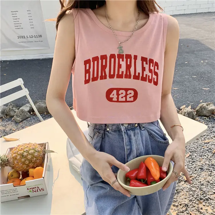 Women's 2022 Spice Girls Printed Sleeveless T-Shirt — feature 5
