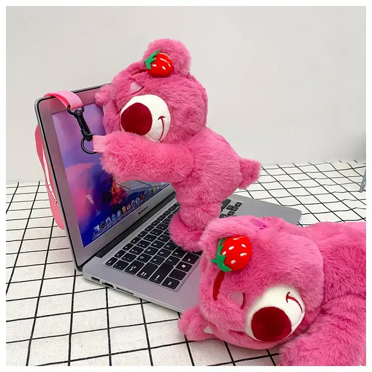 Cute Pink Bear Crossbody Bag for Girls — feature 25