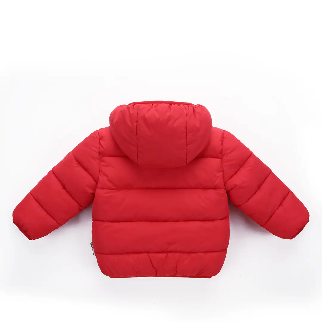 Amazon 2026 Kidsren's Fleece down Cotton Jacket for Boys and Girls, Hooded Plaid Style Baby Autumn and Winter Warm Jacket — feature 4