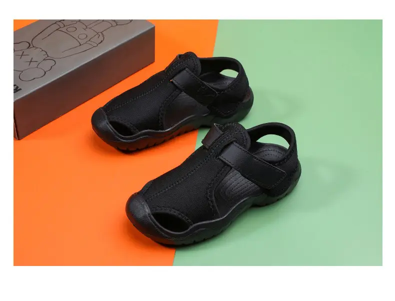 Pink Mesh Beach Sandals for Boys Girls Infants — feature 29