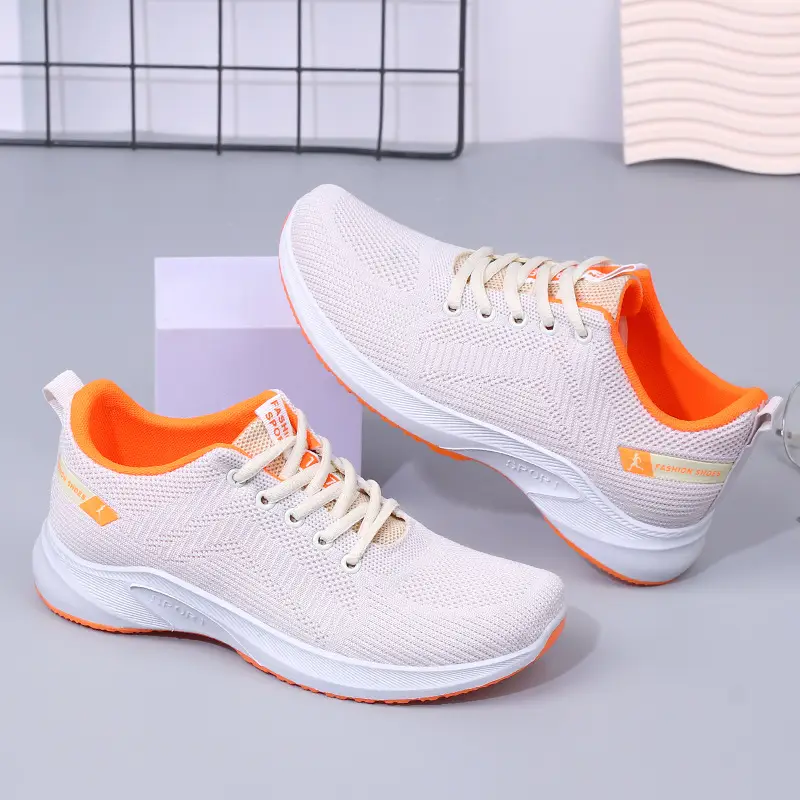 Women's Shoes 2026 Autumn New Sports Casual Shoes Foreign Trade Cross-Border Running Breathable Soft-Soled Fly-Knit Shoes Dropshipping - Image 6