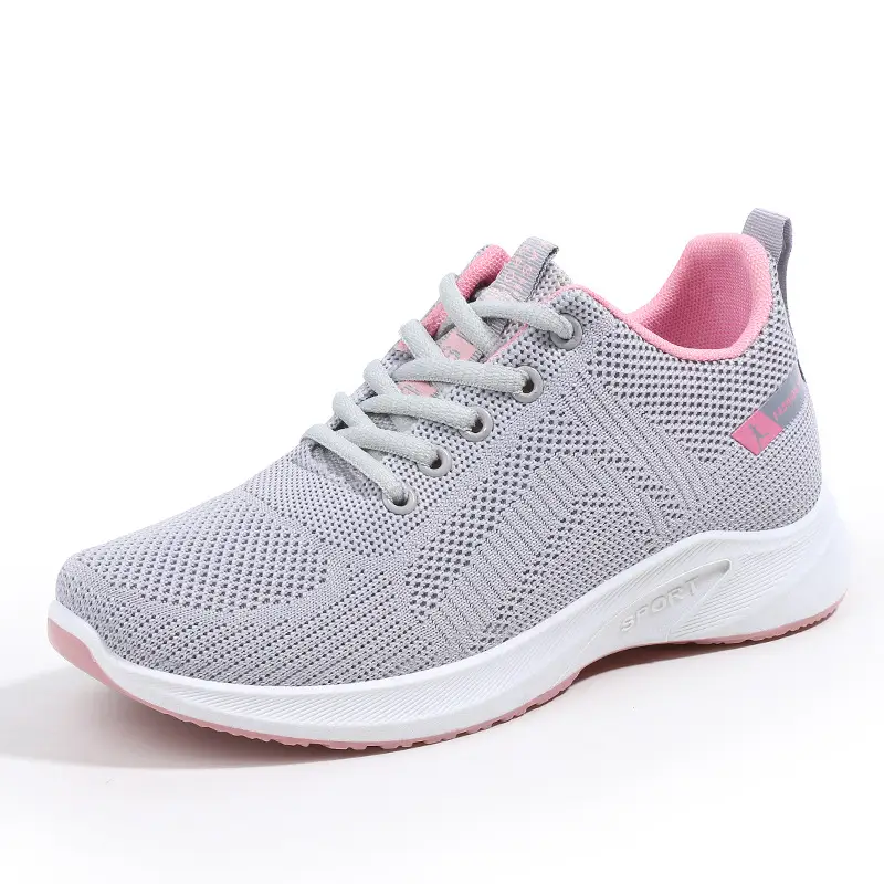 Women's Shoes 2026 Autumn New Sports Casual Shoes Foreign Trade Cross-Border Running Breathable Soft-Soled Fly-Knit Shoes Dropshipping - Image 8