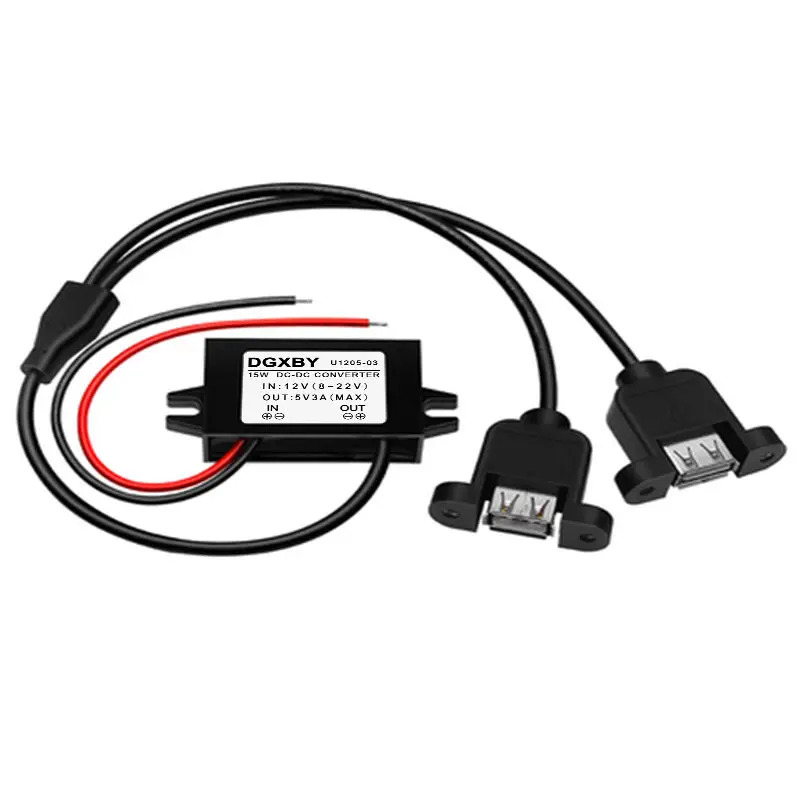 12V to 5V3A DC Step-Down Module for Car & Mobile Charging - Image 13