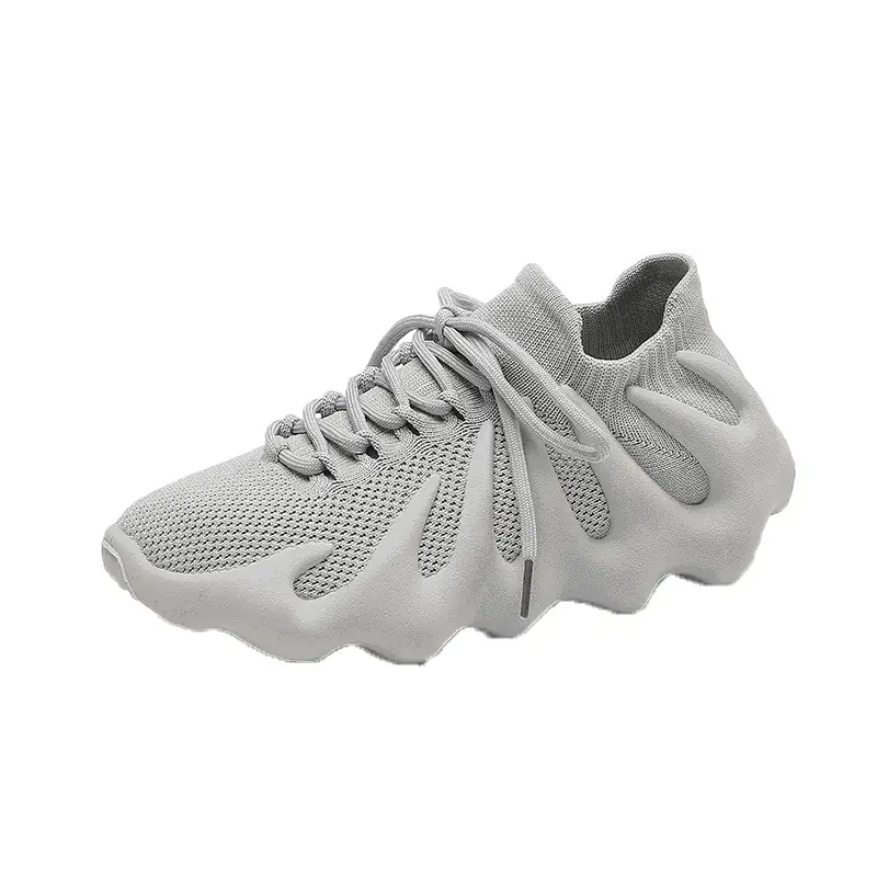 2024 New Summer Breathable Casual Running Shoes Volcano Socks Shoes Men's Couple Style Fly Woven Coconut Shoes Women F450 - Image 8
