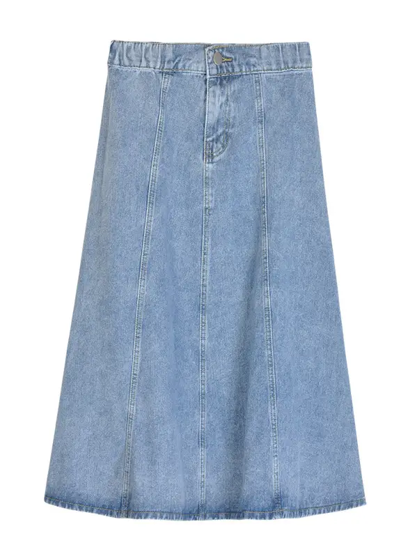 Denim A-Line Skirt Women Summer 2022 - Image 7