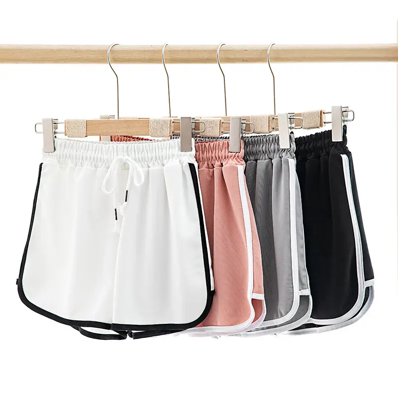 Women Pink A-Line Shorts Loose Wear Summer - Image 8