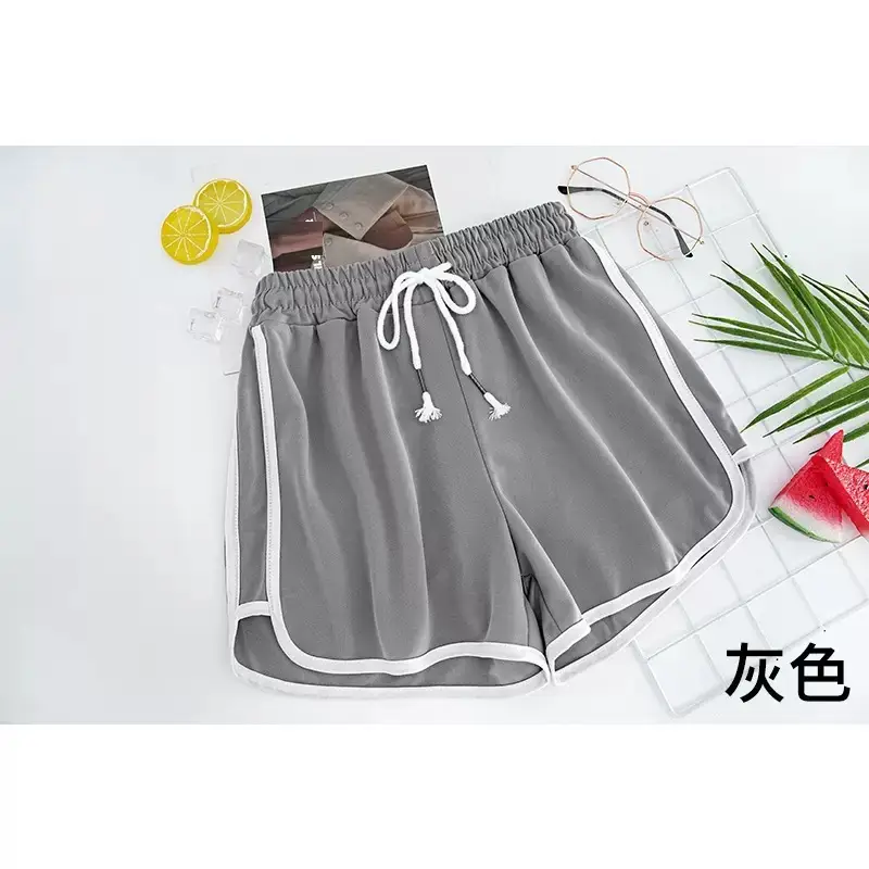 Women Pink A-Line Shorts Loose Wear Summer - Image 4