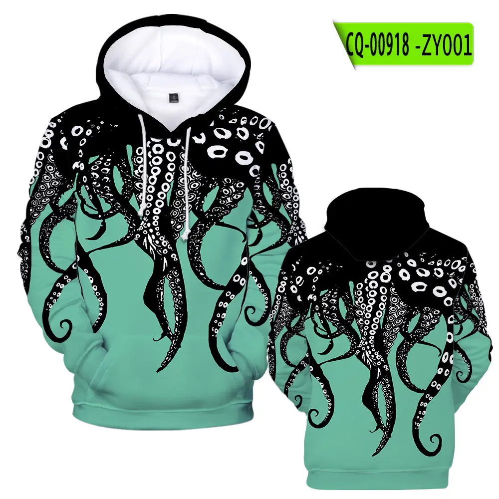 Men's Red Flame Hoodie Set with Hooded Neck