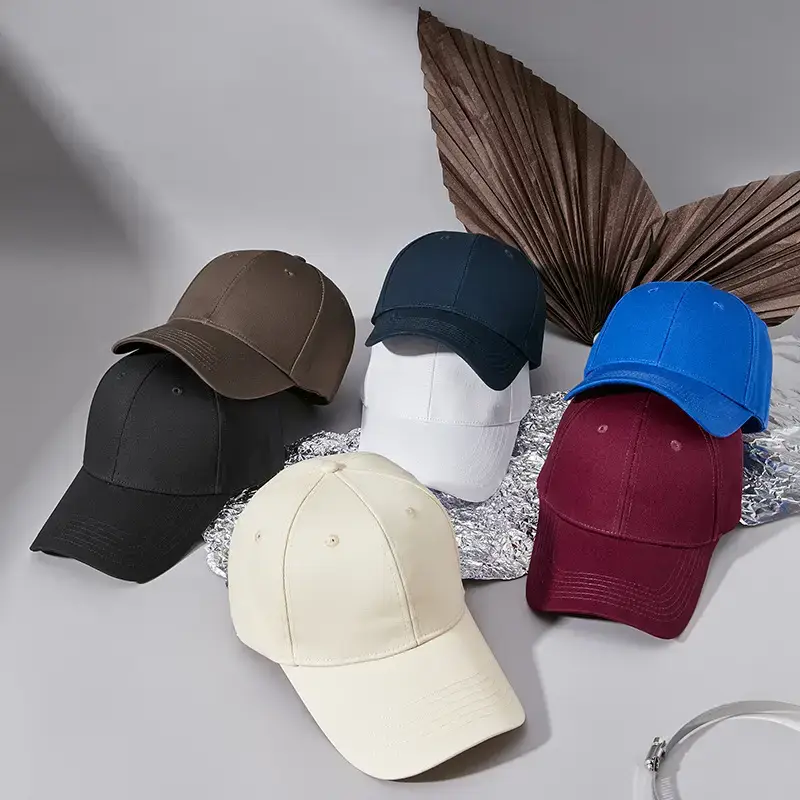 Men Wide Brim Baseball Cap Beige No Brand - Image 12