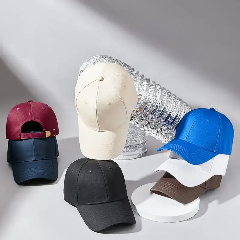 Men Wide Brim Baseball Cap Beige No Brand - Image 14