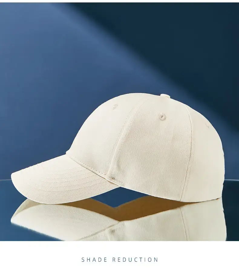 Men Wide Brim Baseball Cap Beige No Brand — feature 17