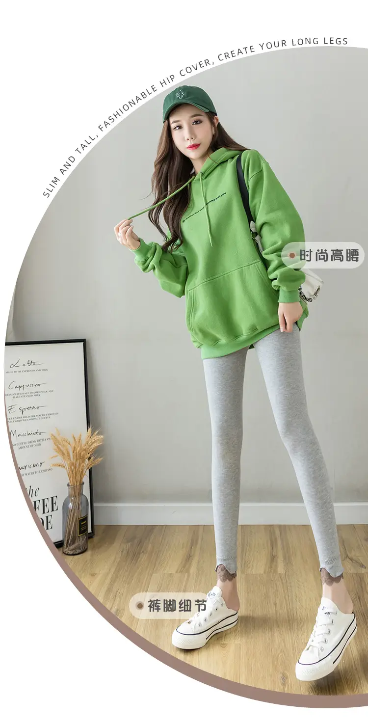 Women Grey Lace Tights Winter Warm 100kg Large — feature 17