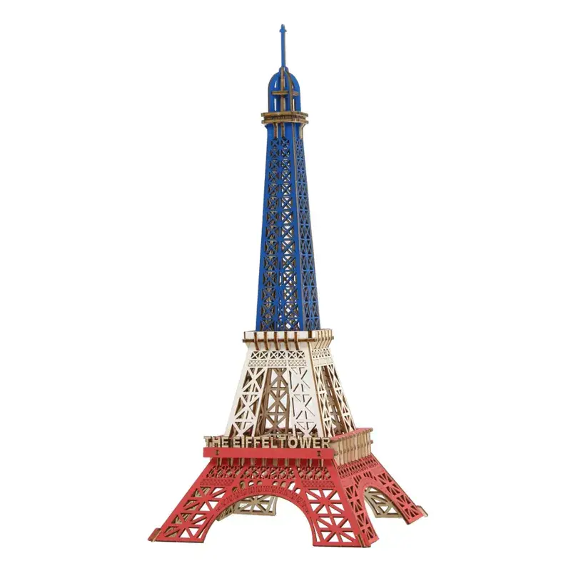 3D Wooden School Model for Kids Educational Toy - Image 82