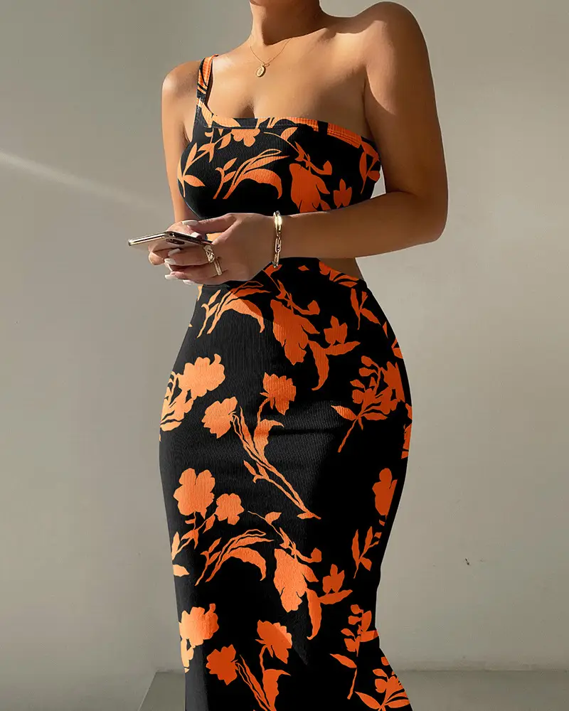 2022 Pit Strip Printed Slim Fit Skirt - Image 2