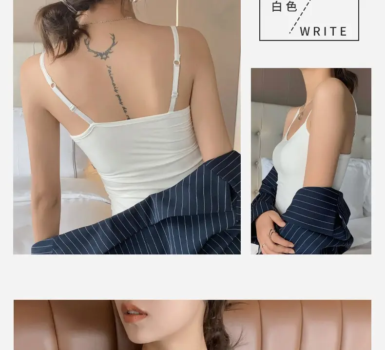 All-In-One Camisole Women's Inner Bra with Back Support — feature 25