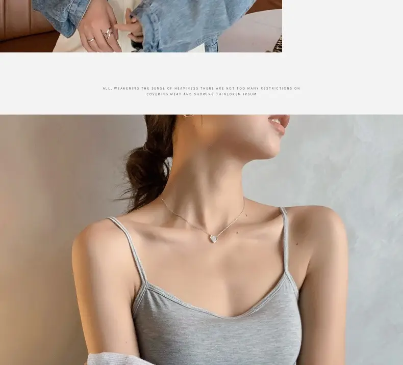 All-In-One Camisole Women's Inner Bra with Back Support — feature 28