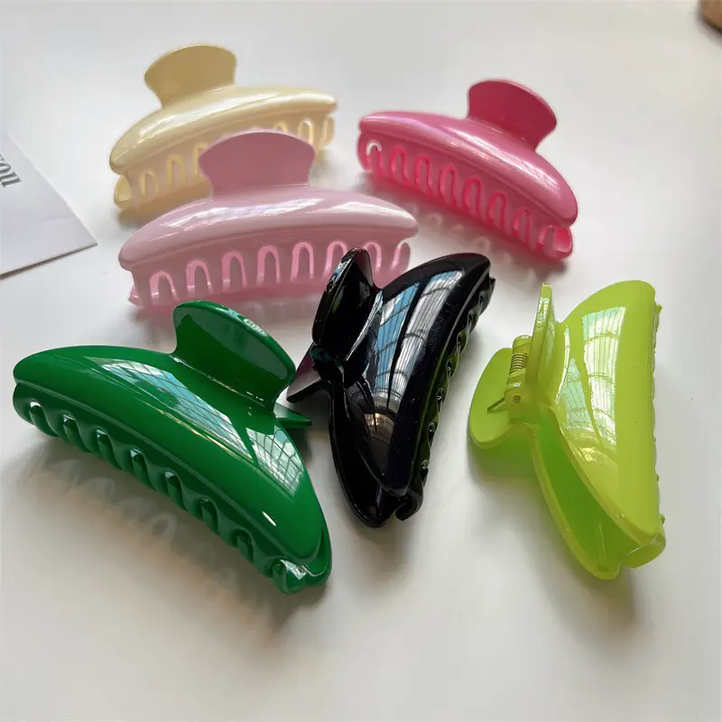 Women's Colorful Hair Clips for Ponytail & Girly Style - Image 4