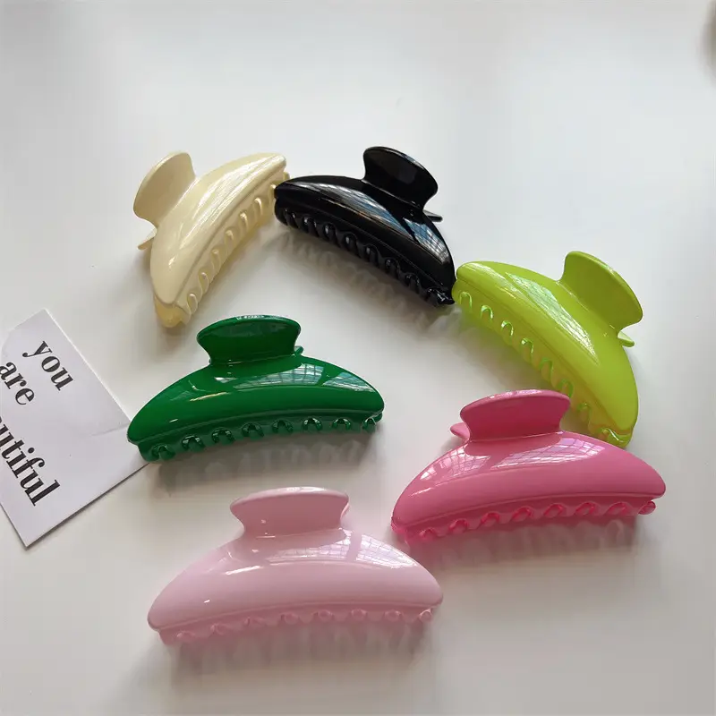 Women's Colorful Hair Clips for Ponytail & Girly Style - Image 5