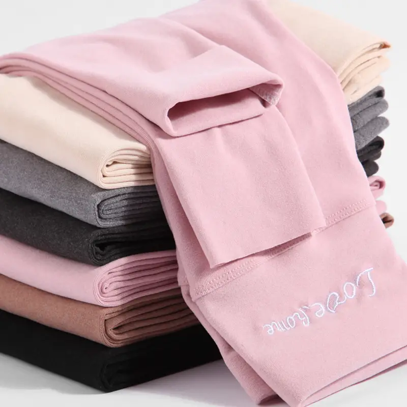 Women Velvet High Waist Warm Pants Autumn Winter - Image 8
