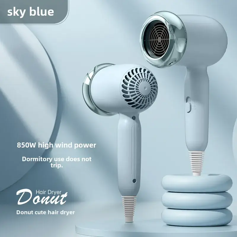 Portable Baby Hair Dryer Mint Green 850W