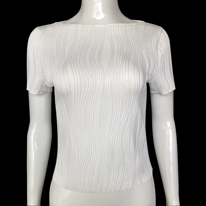 Women's White Patchwork Long Sleeve Top 2025 — feature 27
