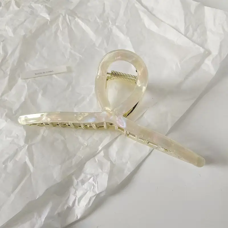 Elegant Metal Acetic Acid Hairpin Women's Clip - Image 12