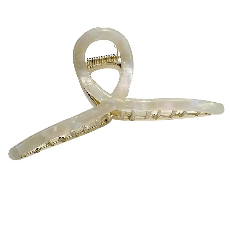 Elegant Metal Acetic Acid Hairpin Women's Clip - Image 15