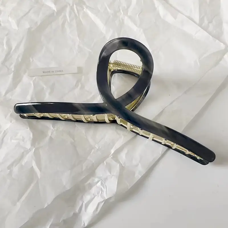 Elegant Metal Acetic Acid Hairpin Women's Clip - Image 6