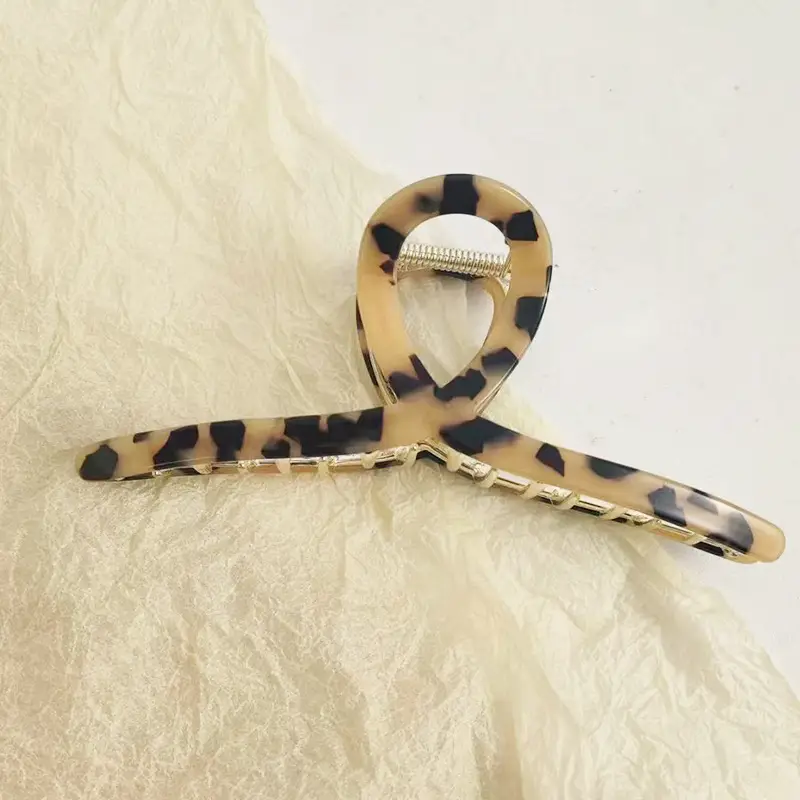 Elegant Metal Acetic Acid Hairpin Women's Clip - Image 9