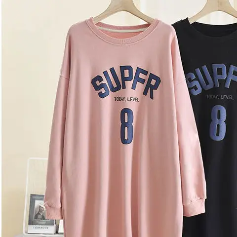 Maternity Women Cotton Long Sleeve Oversized Sweater Set - Image 2