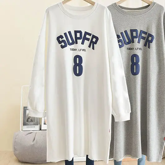Maternity Women Cotton Long Sleeve Oversized Sweater Set - Image 4