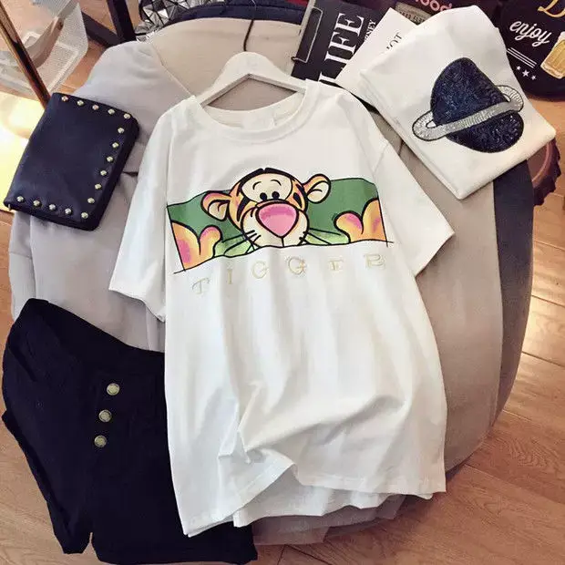 2023 Pregnant Women Cotton T-Shirt Loose Plus Size — feature 16